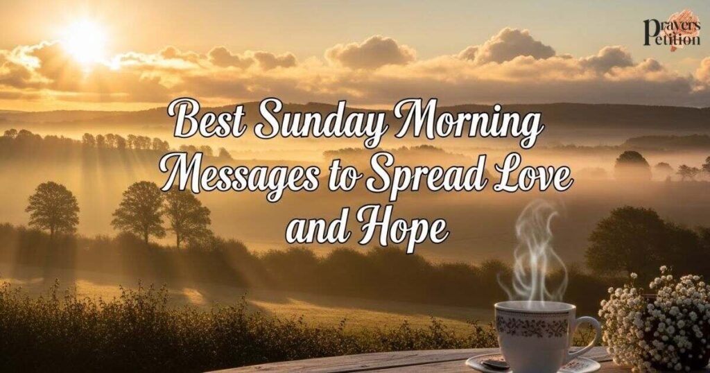 best-sunday-morning-messages-to-spread-love-and-hope