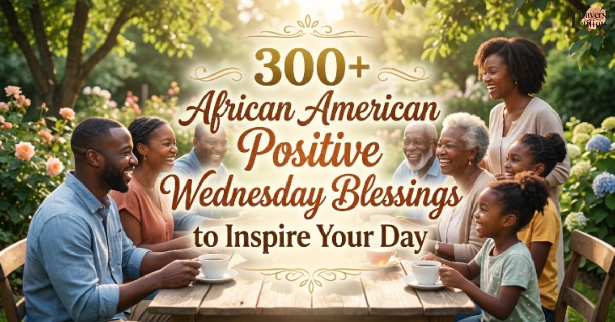 300+ African American Positive Wednesday Blessings to Inspire Your Day