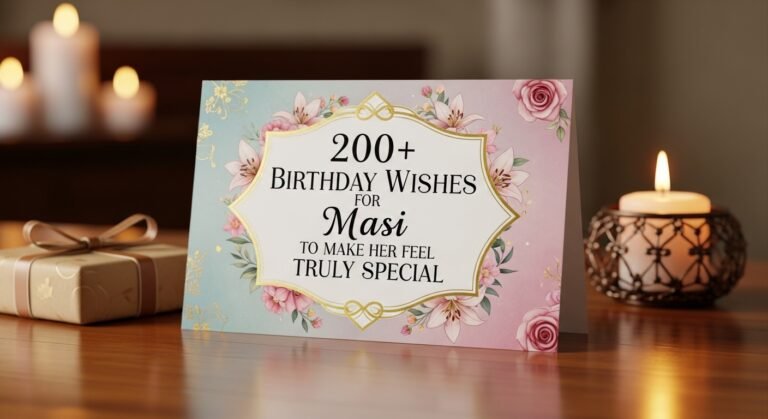 200-birthday-wishes-for-masi-to-make-her-feel-truly-special