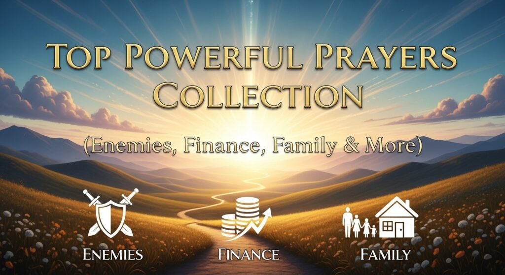 Top Powerful Prayers Collection (Enemies, Finance, Family & More)