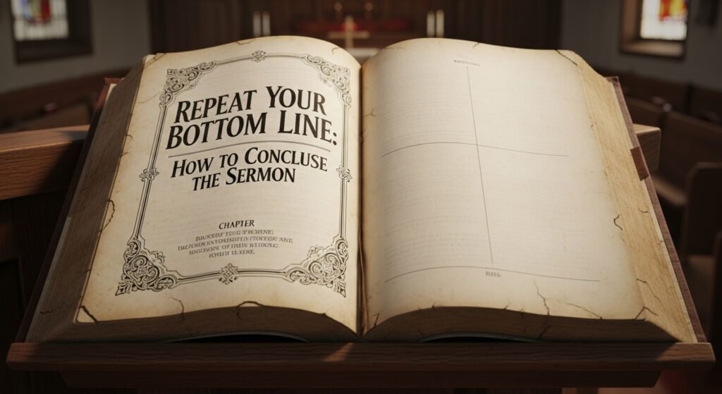 repeat-your-bottom-line-how-to-conclude-the-sermon