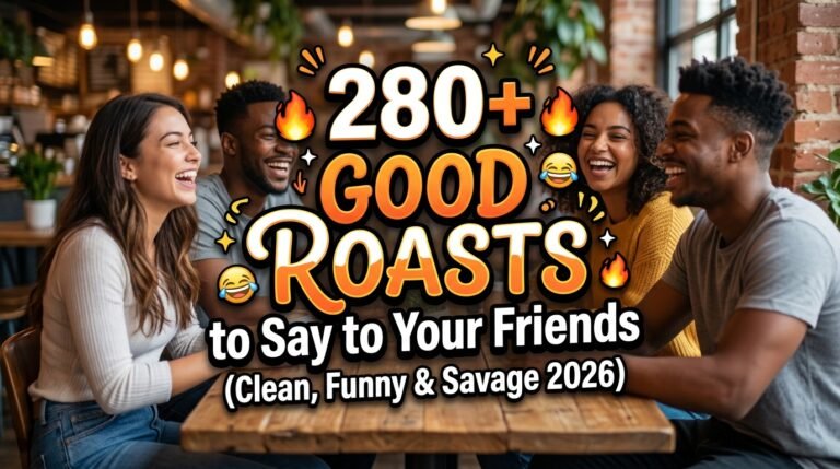 280-good-roasts-to-say-to-your-friends-clean-funny-and-savage-2026