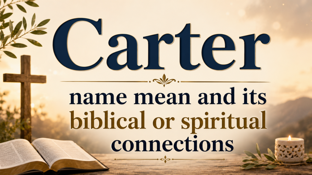 carter-name-mean-and-its-biblical-or-spiritual-connections