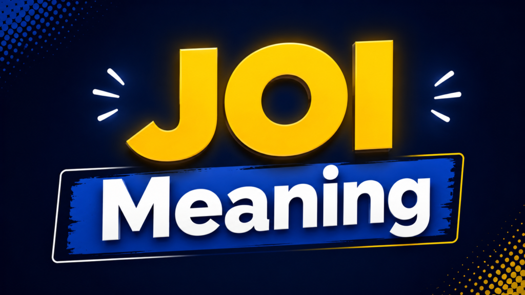 joi-meaning