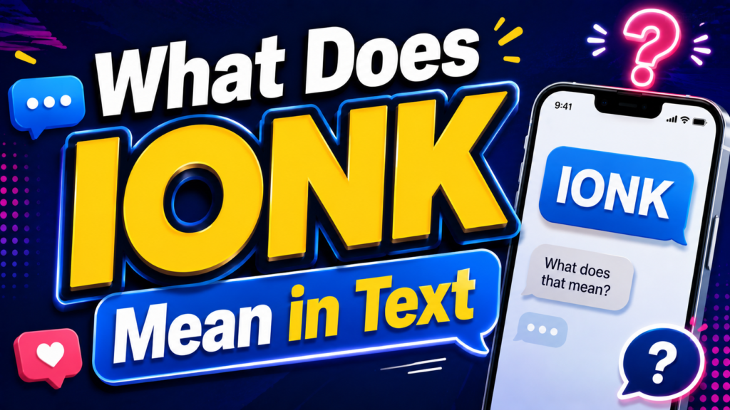 what-does-ionk-mean-in-text